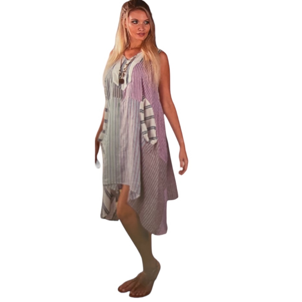 NWT.  Sacred Threads Dress Onesize.  02BL/BL